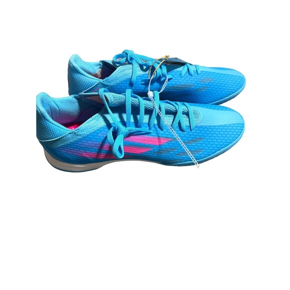 Men Adidas X Speed flow.3 tF Size 11.5 Brand New Adidas Blue Soccer Indoor Cleat - Picture 9 of 11
